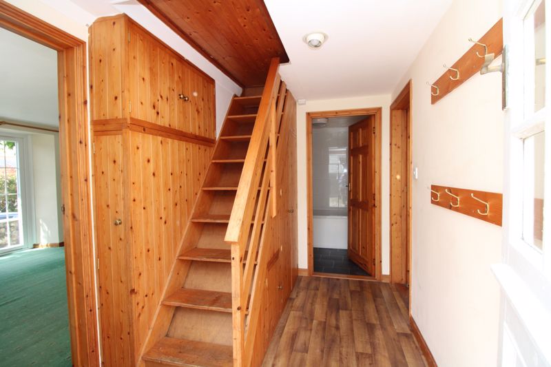 Stairs to loft area
